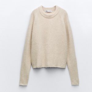 Zara alpaca and wool blend sweater